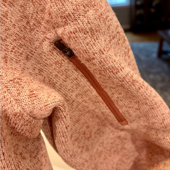 Women’s L.L. Bean Sweater Fleece Full Zip Jacket, Size Small - Picture 4 of 6